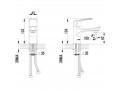 Смеситель LeMark plus Shape LM1706C для раковины